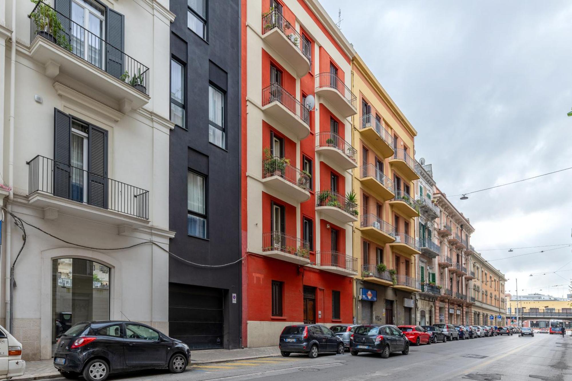 100Mq Maison Paradise - Central & Elegant Apt バーリ エクステリア 写真
